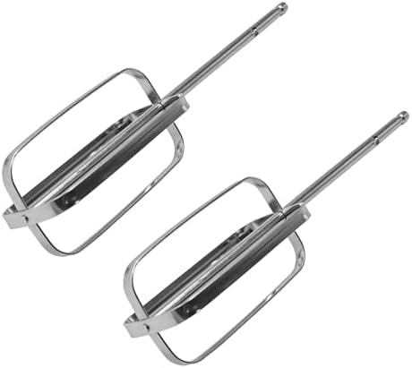 2Pcs Hand Mixer Beaters Attachments, Flat Stainless Steel Strip Beater