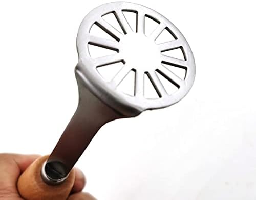 Mini Potato Masher,Avocado Masher with Wood Non Slip Handle