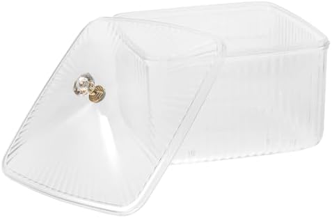 OUNONA Plastic Snack Storage Container with Lid for Dried Fruit and
