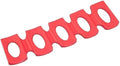 3pcs Silicone Fridge Storage Rack for Beverage Cans, Red