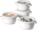 LE TAUCI French Onion Soup Bowls, 28 oz Ceramic Soup Crocks with