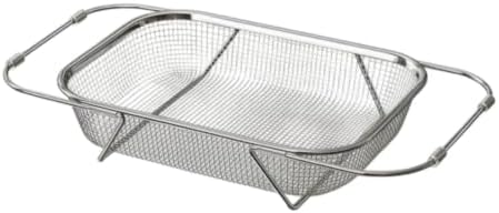 Mesh Colander with Extendable Handles, Large 45.5 X 33 X 24.5 Cm 284 G