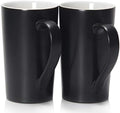 20 oz Large Coffee Mugs, M007 Tall Ceramic Cup with Handle for Dad