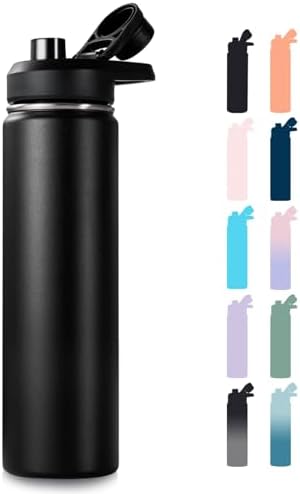 Fijinhom Insulated Water Bottle with Handle, 304 Stainless Steel Water