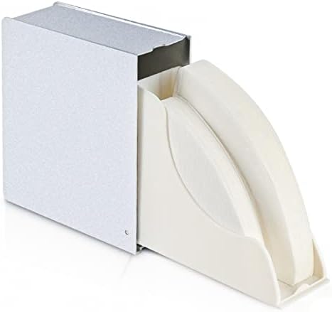 Cone Coffee Filter Holder Storage - Frosted Silver Pour Over 04 03 02