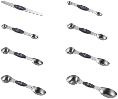 Stainless Steel Measuring Spoons Set, Double End Baking Tool