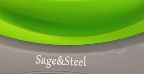 Sage & Steel Silicone Sink Strainer— Collapsible Design for Kitchen