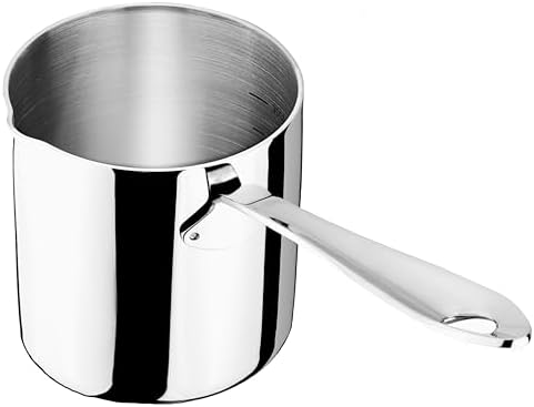 Butter Warmer Turkish Coffee Pot Milk Warmer Pot 18/10 Stainless Steel