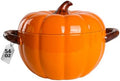 Pumpkin Dutch Oven Pot With Lid -1.7QT Ceramic Casserole Dish With Lid