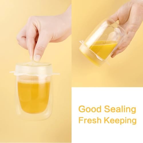 Reusable Silicone Can Lids, 24 Pcs