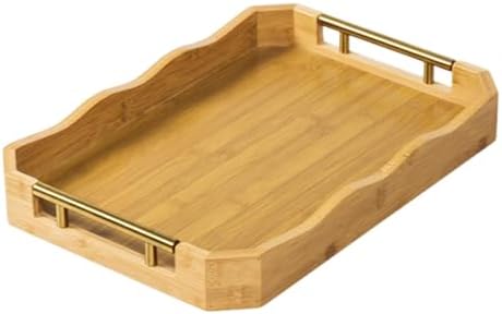 Serving Tray Rectangular Platter Food Storage Cupcake Multipurpose