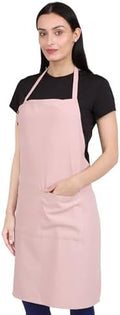 Cotton Aprons for Women with Pockets adjustable Straps