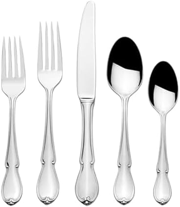 Mikasa Marseille 18.10 65 Piece Stainless Steel Flatware Set, Service