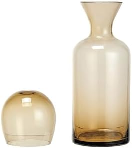 Bloomingville Glowing Glass Carafe Set, Amber