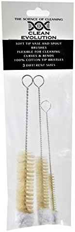 Bendable Bottle Brush Set, Soft Bristles, Narrow Spaces