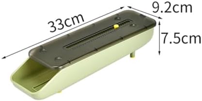 Fridge Egg Sorting Box, Plastic Drawer Style Multi Layer Holder Green
