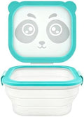 Silicone Food Storage Containers,Camping Bowl with Lids