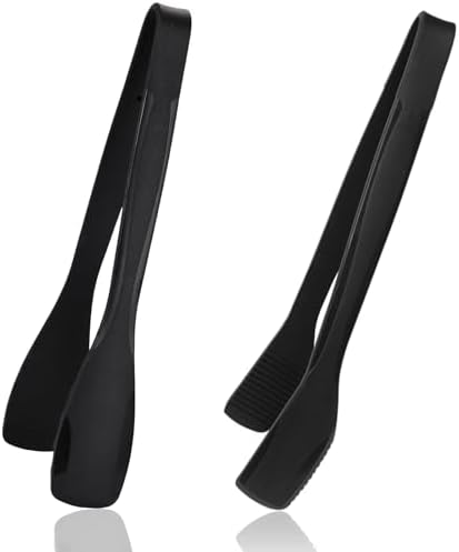SOLEADER 11 Inch Silicone Tongs, 2-Pack