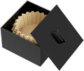 Acrylic Coffee Filter Holder with Lid, Coffee Filter Storage Box for