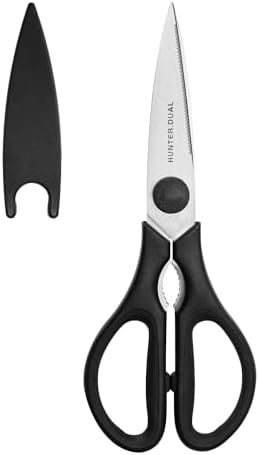 Kitchen Scissors for Food, HUNTER.DUAL Heavy Duty Come Apart Poultry
