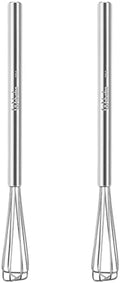 Webake Mini Whisks 10.25" Stainless Steel Small Espresso Whisks, Tiny