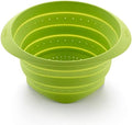 Lekue Collapsible Colander, Green