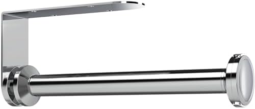 theaoo Silver Under Cabinet Paper Towel Holder