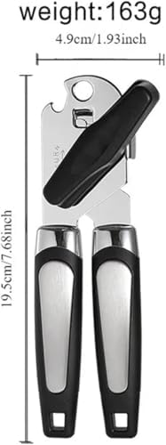 Multifunctional Stainless Steel Manual Can Opener and Bottle Opener