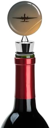 Bright Daylight Aircraft Wine Stopper Vacuum Alloy Wine Bottle Stopper