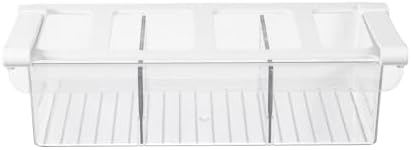 Glad Pull Out Fridge Drawer Organizer - Clip-On Under Shelf