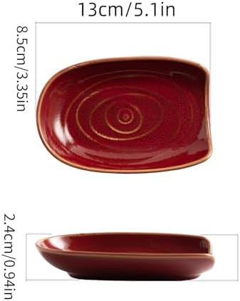Ceramic Spoon Rest, 5" Utensil Holder for Stove Top & Counter