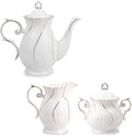 Agyiuns tea pot ceramic Sugar and Creamer Set Ceramic