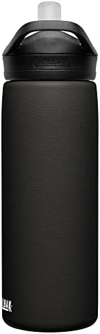 CamelBak Eddy+ Stainless Steel Bite Valve Water Bottle 20oz, Black