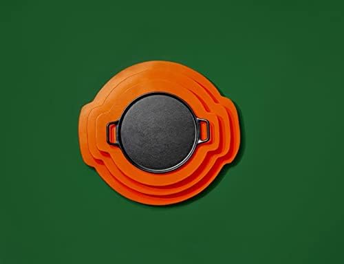 Lodge BOLD Pre-Seasoned Cast Iron Pizza Pan with Handles, 14 Inches
