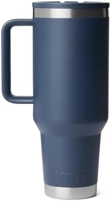 YETI Rambler 40 oz Travel Mug with Flip Straw Lid – Stainless Steel
