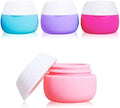Gemice Travel Size Containers for Toiletries,1oz,4 Pack,Pink