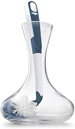 Unger 12.7” Flexible Glass and Bottle Scrub Brush, Extra-Long