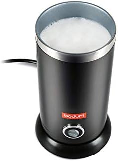 Bodum Bistro Electric Milk Frother and Melior Gooseneck Kettle