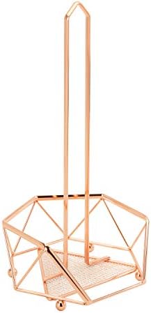 Kitchen Details Copper Geode Paper Towel Holder
