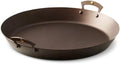Classic Cuisine Pre-Seasoned Iron Roasting Pan, Made in UK, 13.75” x