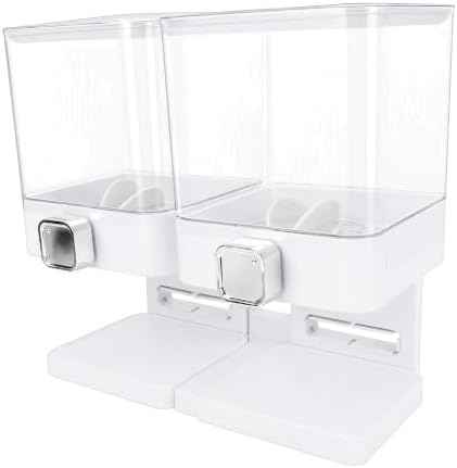 Cereal Dispenser Countertop, 2 X 3.7L Airtight Dry Food Containers