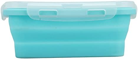 Pongnas 500ml Leakproof Silicone Food Storage Containers for Camping