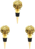 PRETYZOOM Set of 3 Creative Wine Bottle Stoppers Reusable Silicone