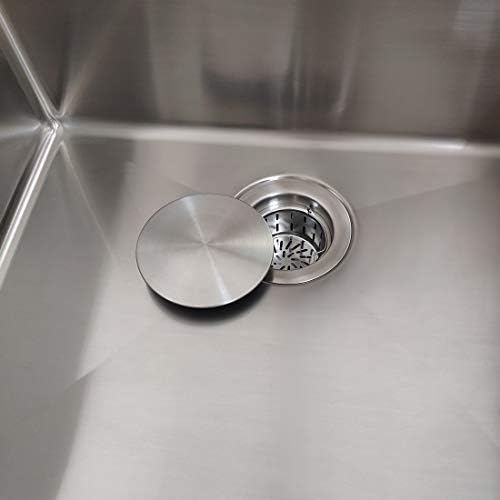 GZILA 3.5" Kitchen Sink Drain Strainer Assembly Kit with Stopper