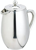 La Cafetière Stainless Steel Cafetière, 8 Cup, Silver