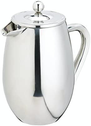 La Cafetière Stainless Steel Cafetière, 8 Cup, Silver