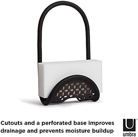 Umbra Sling Flexible Sink Caddy, Black