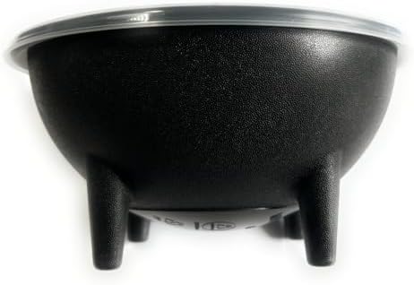 Large Salsa Bowl with Lid (45oz), Serve Salsa, Guacamole, Dips, and