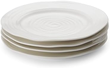 Portmeirion Sophie Conran White Salad Plate, Set of 4
