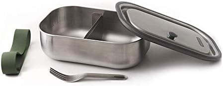 Black+Blum Stainless Steel Lunch Box | Leak Proof 3-in-1